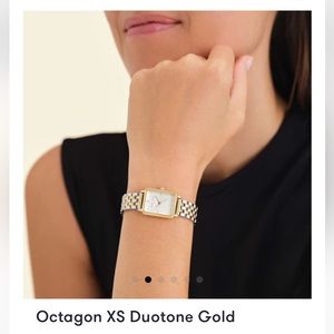 Rosefield Octagon XS Duotone Gold Women’s Watch